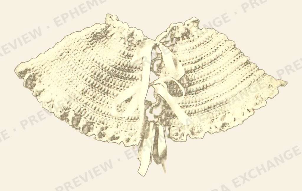 Yarn Shop Pack No. 1: 1912 Wool Crochet Wraps, Hoods & Slippers
