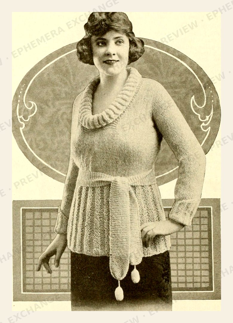 Yarn Shop Pack No. 3: 1919 Knitwear Models - Image 7